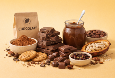 Organic and vegan chocolate made with natural ingredients