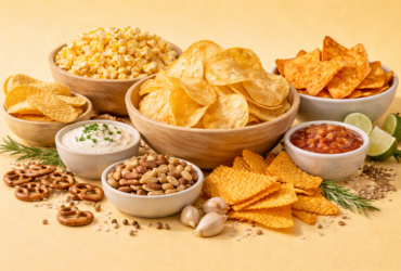 Organic and vegan salty snacks made with natural ingredients