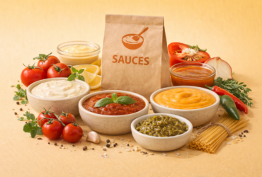 Organic and vegan sauces made with natural ingredients