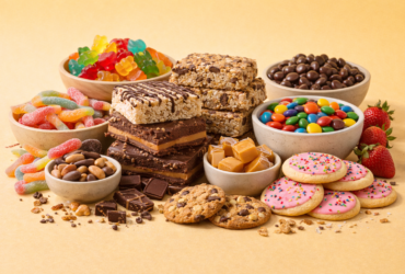 Organic and vegan sweet snacks made with natural ingredients