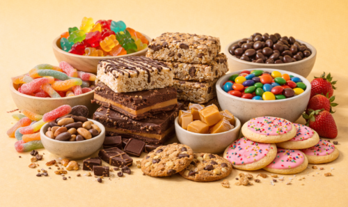 Organic and vegan sweet snacks made with natural ingredients