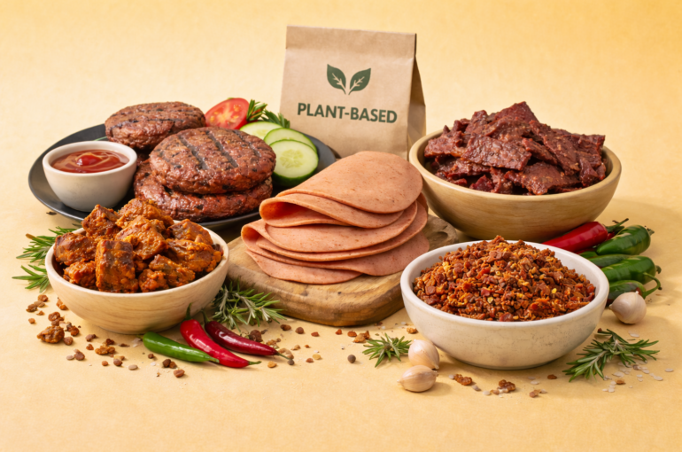 Organic and vegan mock meats and jerky made with natural ingredients