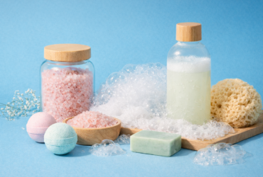 Organic vegan and cruelty-free bath product made with natural ingredients