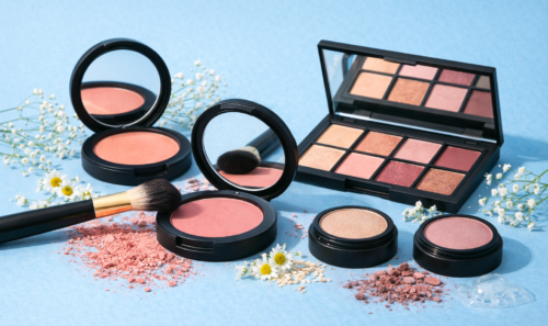 vegan organic and cruelty-free blushes and eyeshadows made with natural ingredients