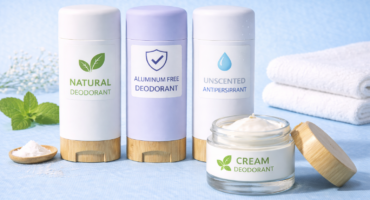 vegan organic and cruelty-free déodorants and antiperspirants made with natural ingredients