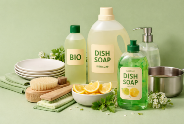 vegan eco-friendly and cruelty-free dish soaps made with natural ingredients