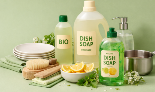 vegan eco-friendly and cruelty-free dish soaps made with natural ingredients