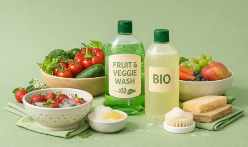 vegan eco-friendly and cruelty-free fruits and vegetables soaps made with natural ingredients