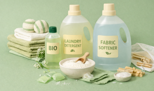 vegan eco-friendly and cruelty-free laundry detergent and fabric softeners made with natural ingredients