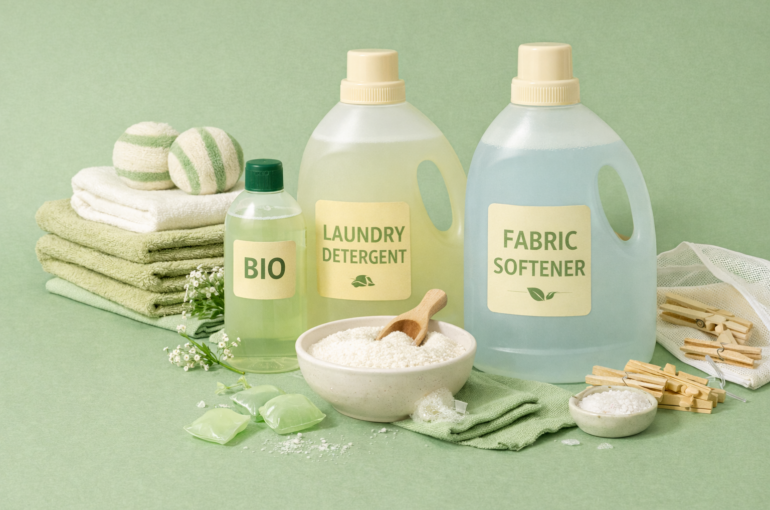 vegan eco-friendly and cruelty-free laundry detergent and fabric softeners made with natural ingredients