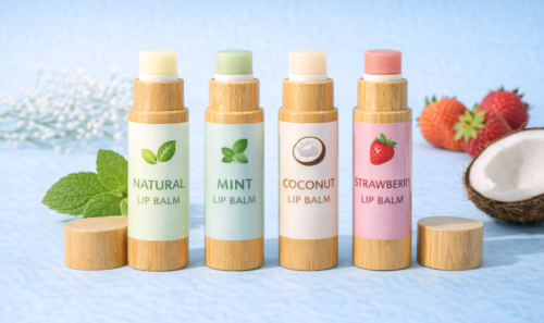 vegan organic and cruelty-free lip balms made with natural ingredients