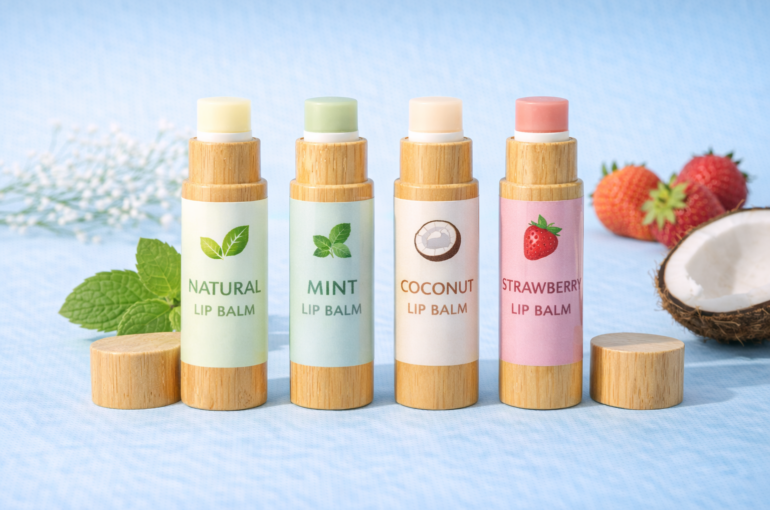 vegan organic and cruelty-free lip balms made with natural ingredients