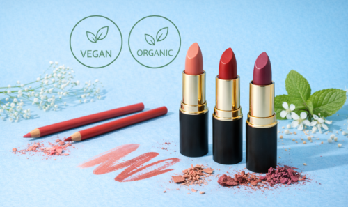 vegan organic and cruelty-free lipsticks and lip pencils made with natural ingredients
