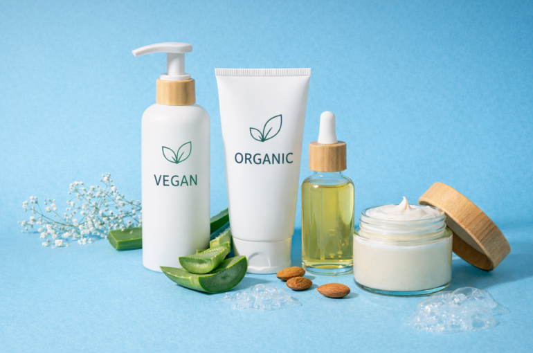 Organic vegan and cruelty-free lotions and moisturizers product made with natural ingredients