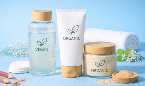 vegan organic and cruelty-free makeup removers and exfoliators made with natural ingredients