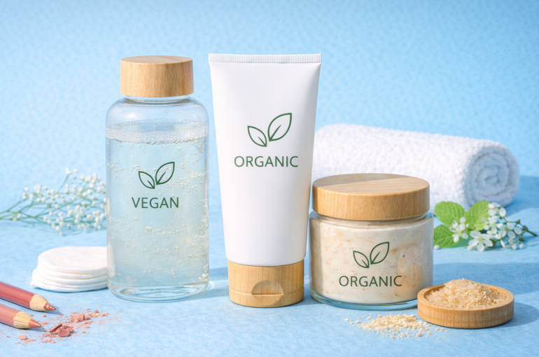 vegan organic and cruelty-free makeup removers and exfoliators made with natural ingredients