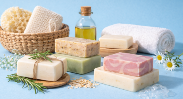 Organic vegan and cruelty-free soaps made with natural ingredients