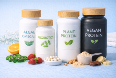 vegan organic and cruelty-free dietary supplements made with natural ingredients