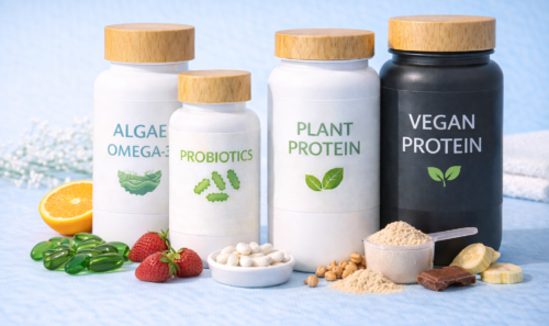 vegan organic and cruelty-free dietary supplements made with natural ingredients